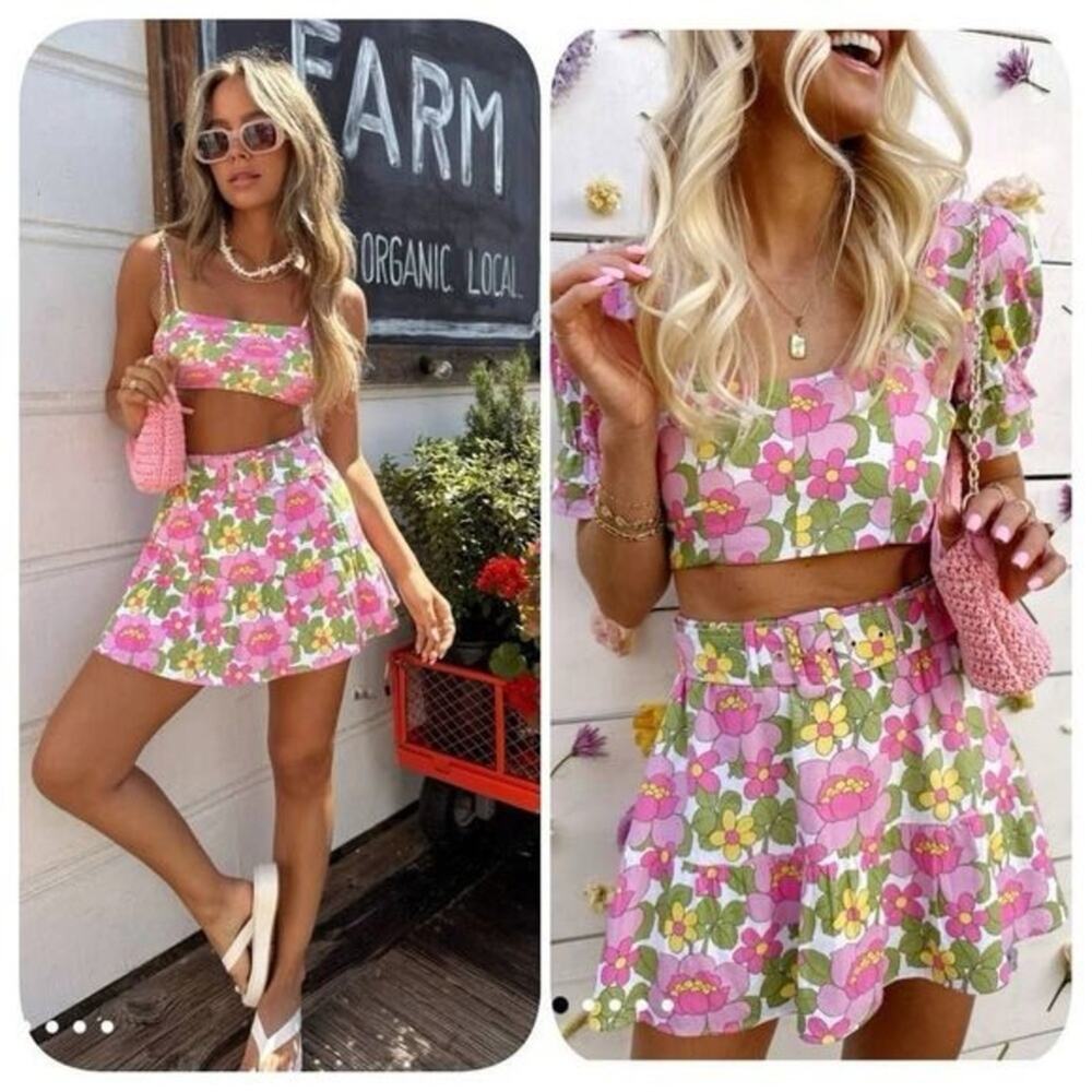 Show Me Your Mumu NWT Fiona Skirt in Fresh Floral
138.00 Size Small - Picture 9 of 9